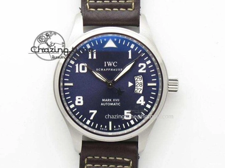 MIROTIME 1231 WaterResistant Pilot Chrono 2016 IW377710 ZF 1:1 Best Edition Black Dial On SS Bracelet A7750 V 7277